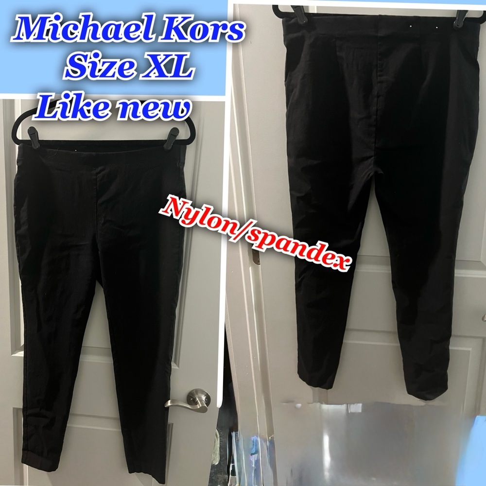 Michael Kors Women’s Black Chinos